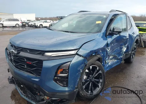 2025 Chevrolet Equinox Fwd Rs z USA, uszkodzony, nr VIN 3GNAXLEG9SL117628